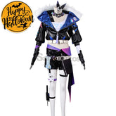 【In Stock】Game Honkai: Star Rail Cosplay Stellaron Hunters Silver Wolf Costume Costumes